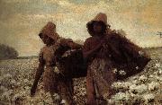 Winslow Homer Mining women s cotton oil painting artist